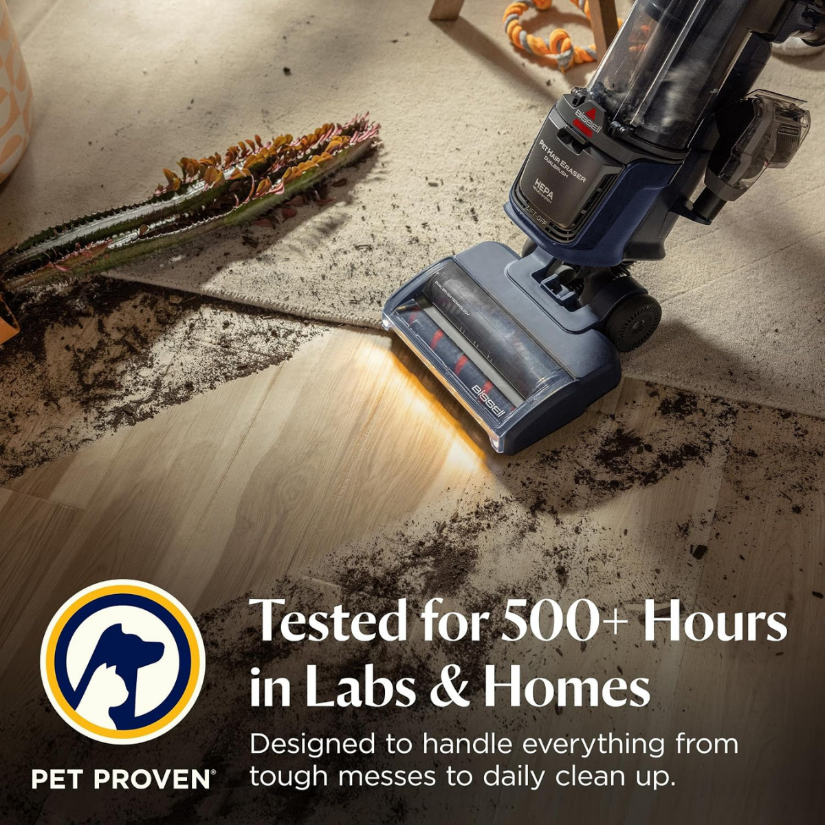 Bissell Pet Hair Eraser DualBrush Upright Vacuum - Infographic 7