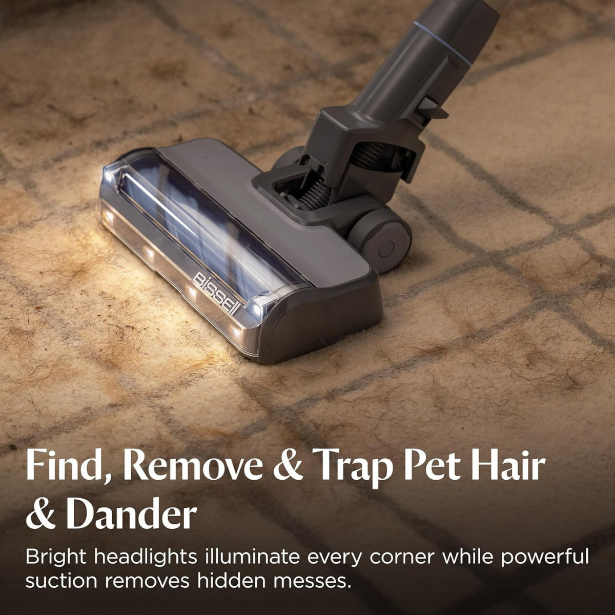 Bissell PowerClean FurFinder Corded Stick Vacuum - Infographic 1