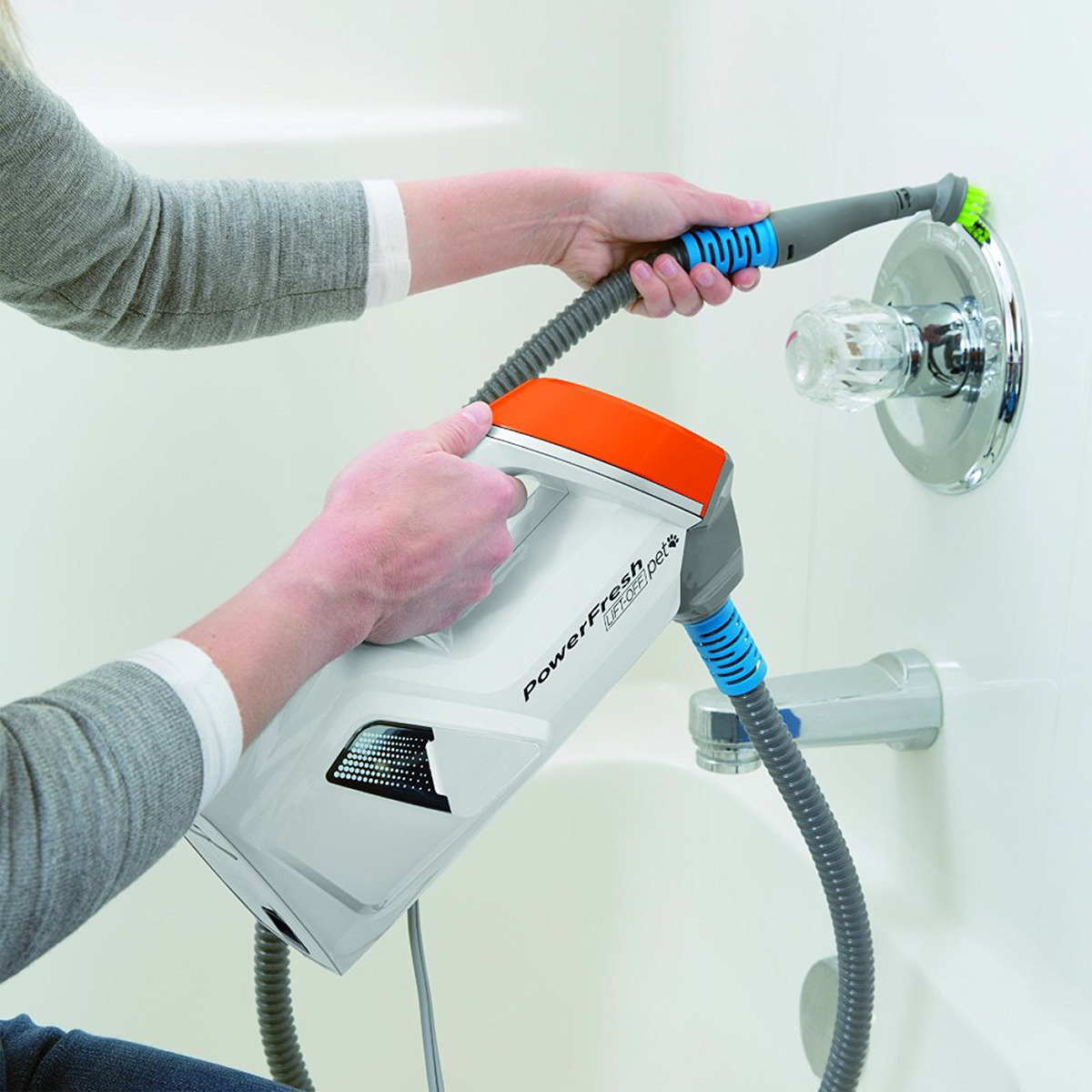 Bissell PowerFresh® Pet Lift-Off® Steam Mop - Bathroom Surfaces