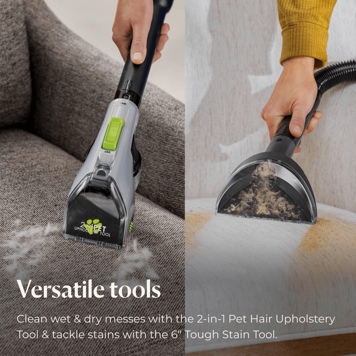 Bissell Revolution HydroSteam Pet Carpet Cleaner - Infographic 4