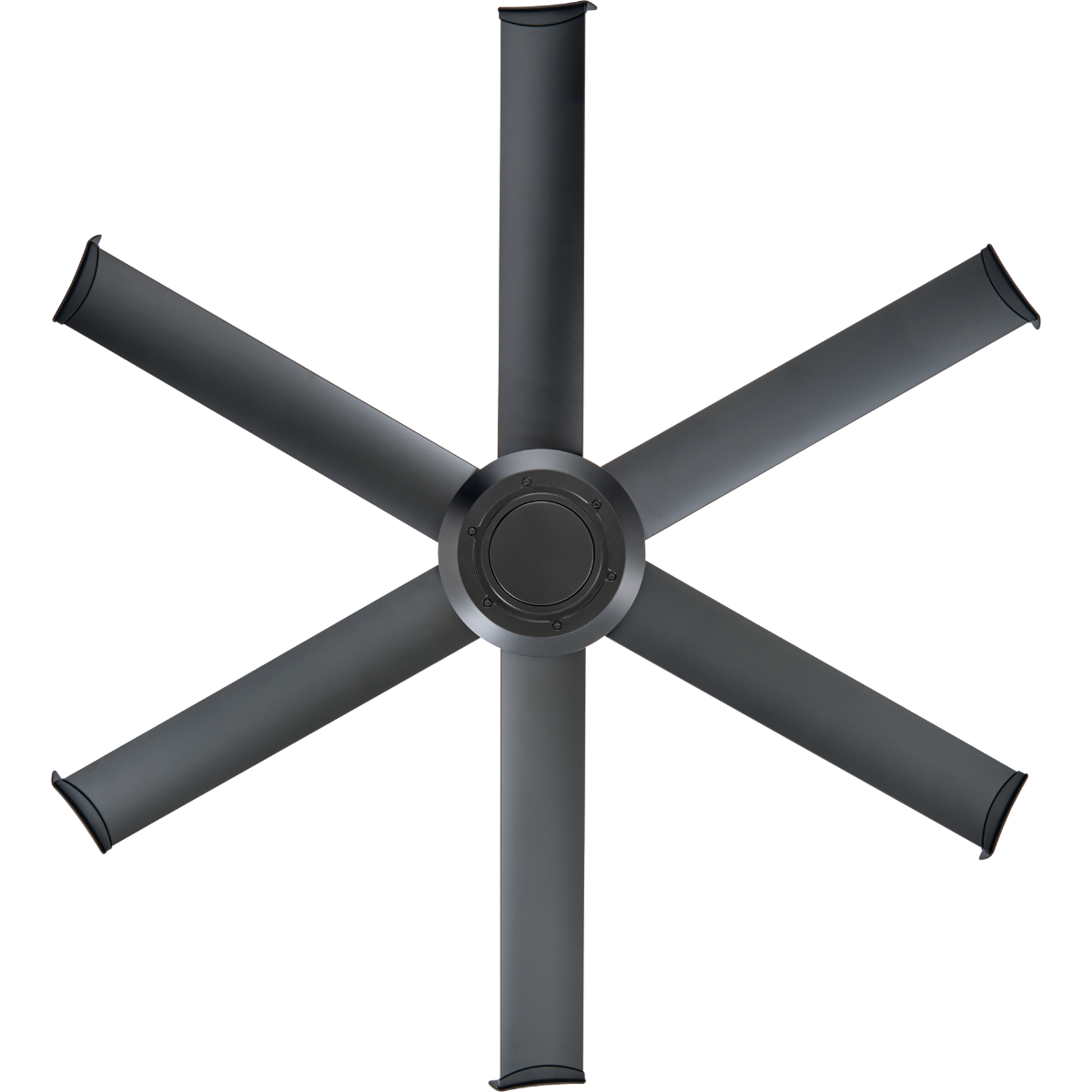 Black Universal Mount Ceiling Fan - MM1-60BB-01 - Front