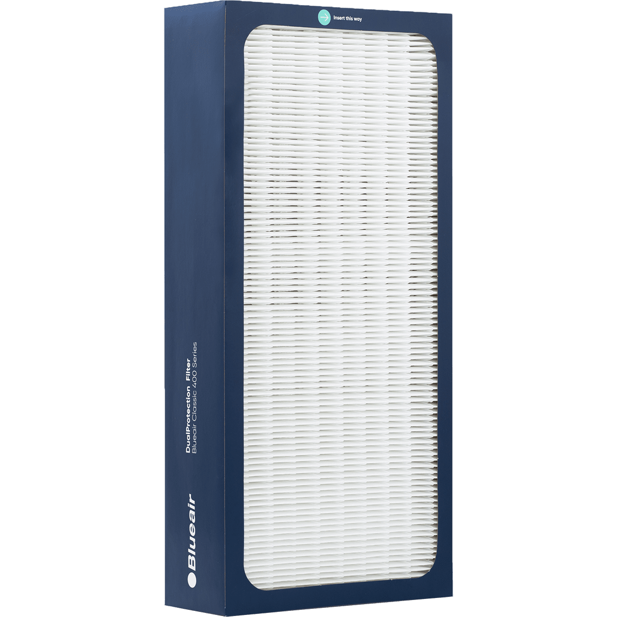 Blueair 400 Series Dual Protection Filter 402DPF - angle