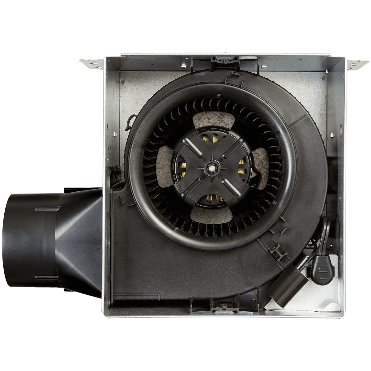 Broan 110 CFM Bathroom Exhaust Fan w/ CleanCover Grille - Inside