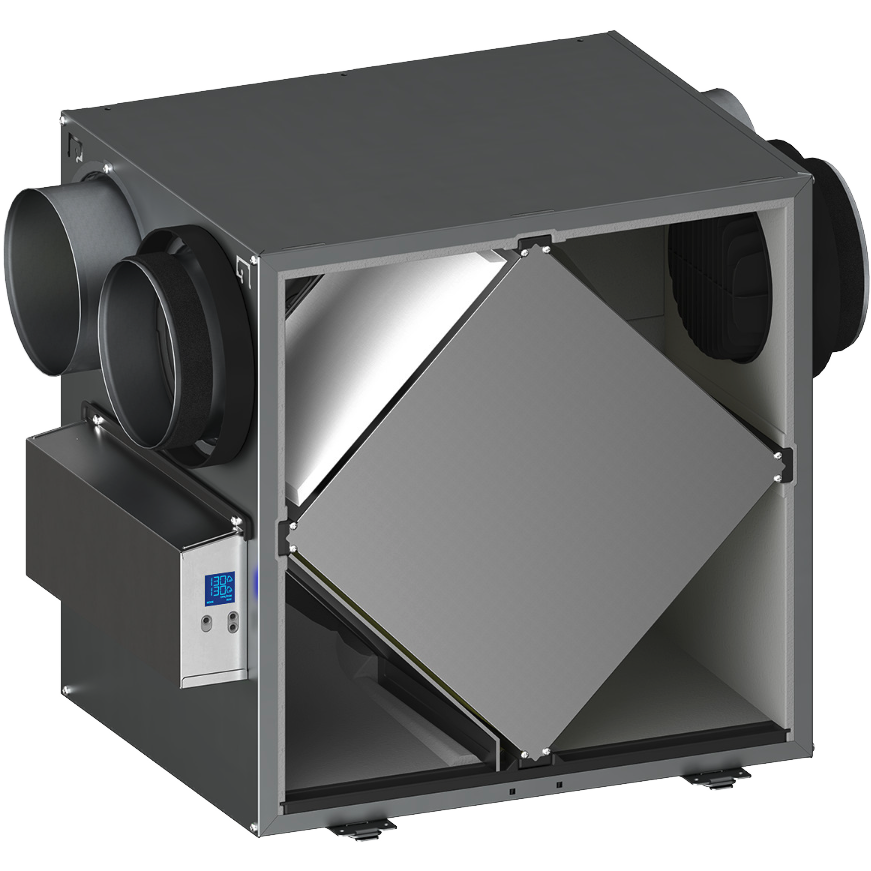 Broan AI Series 110 CFM Heat Recovery Ventilator - Side Ports - Inside