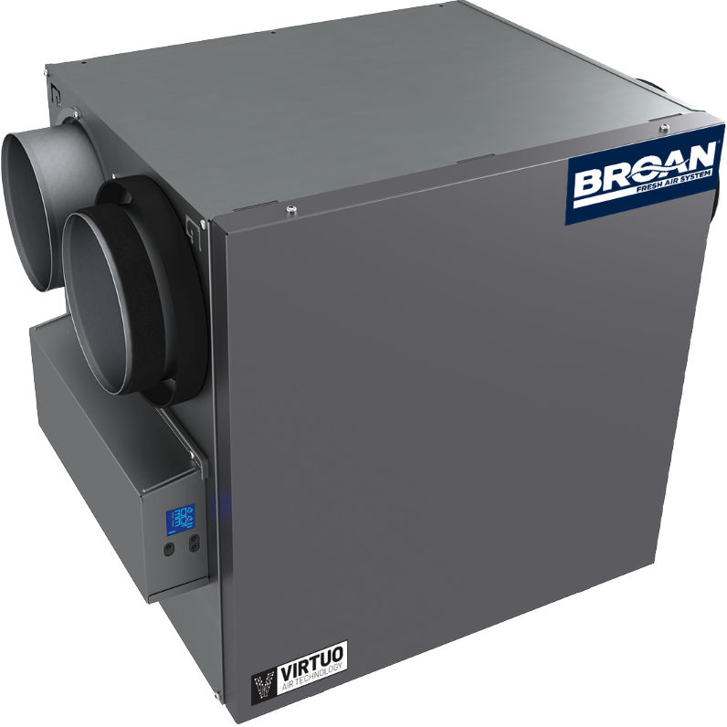 Broan AI Series 160 CFM Energy Recovery Ventilator - Side Ports - Main