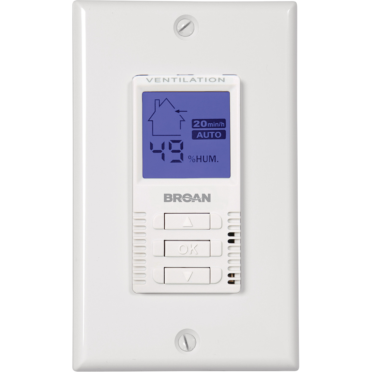 Broan Deco-Touch Automatic/Manual Wall Control - Main