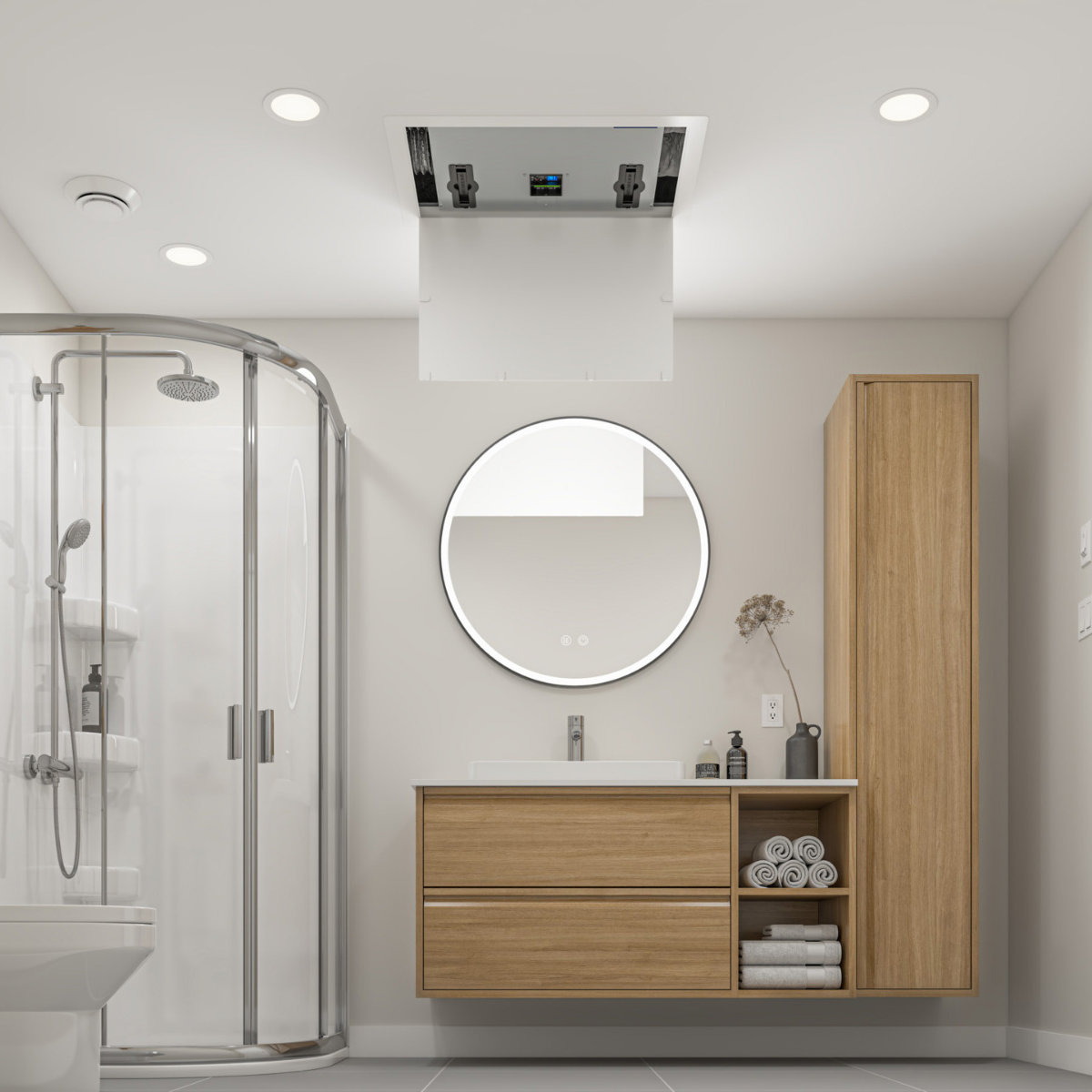 Broan EDGE BLP120-130E80NS 120/130 CFM Energy Recovery Ventilator - Lifestyle 1
