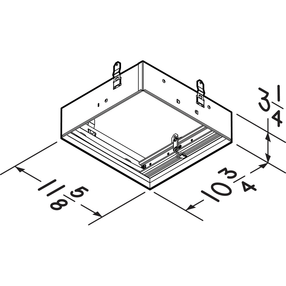 Broan EVOLVE Premium Radiation Damper - Dimensions