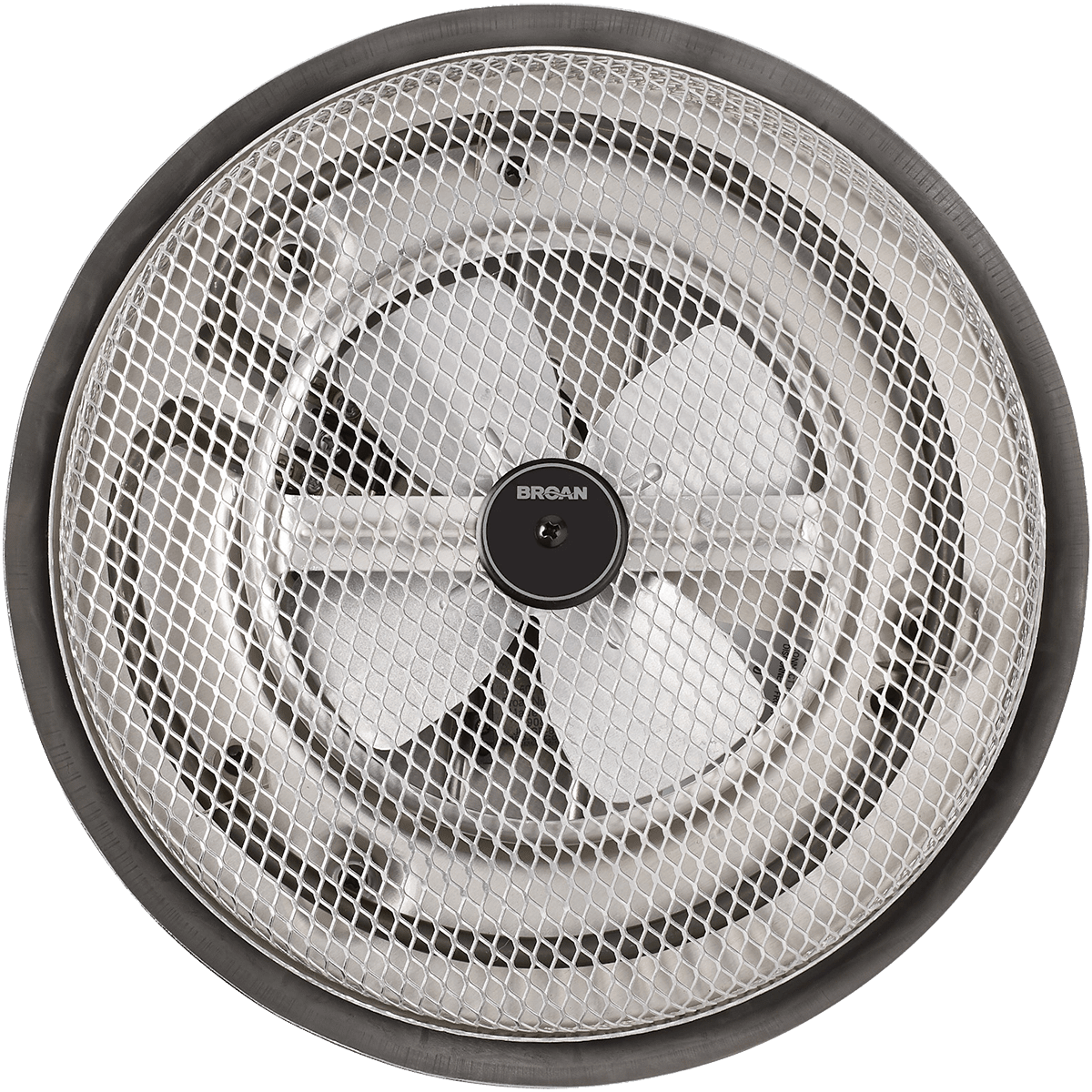 Broan 1250W Fan-Forced, Low-Profile Ceiling Heater - Front View