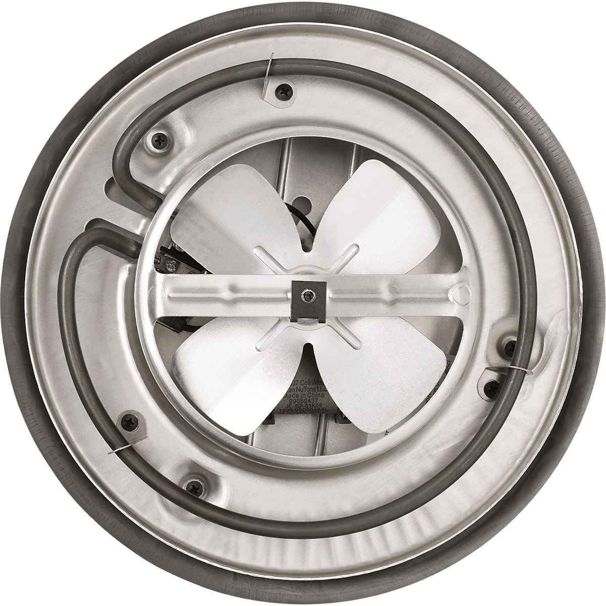 Broan 1250W Fan-Forced, Low-Profile Ceiling Heater - Inside View