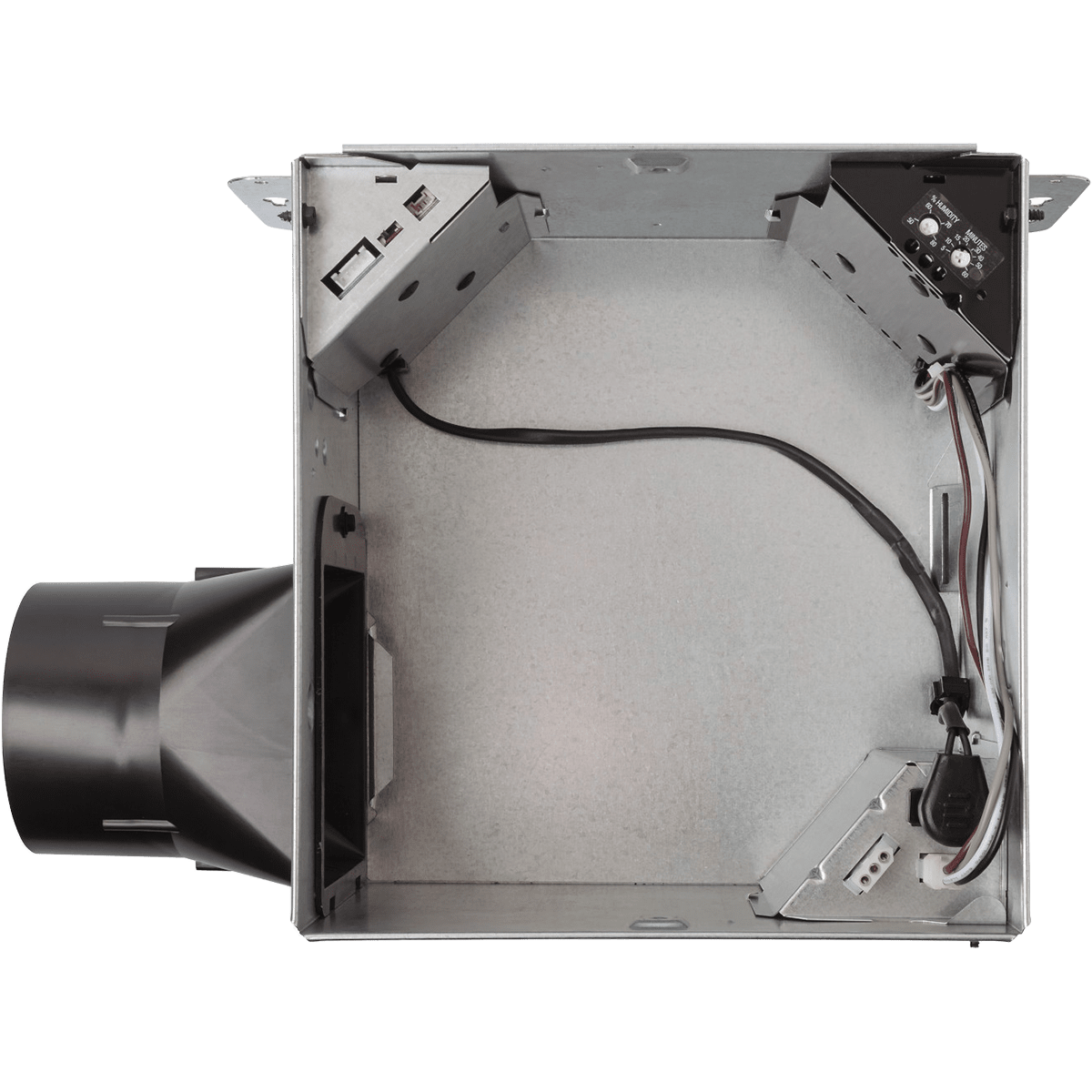 Broan Flex DC Series 50-100 CFM Bathroom Exhaust Fan with LED Light - Side 2