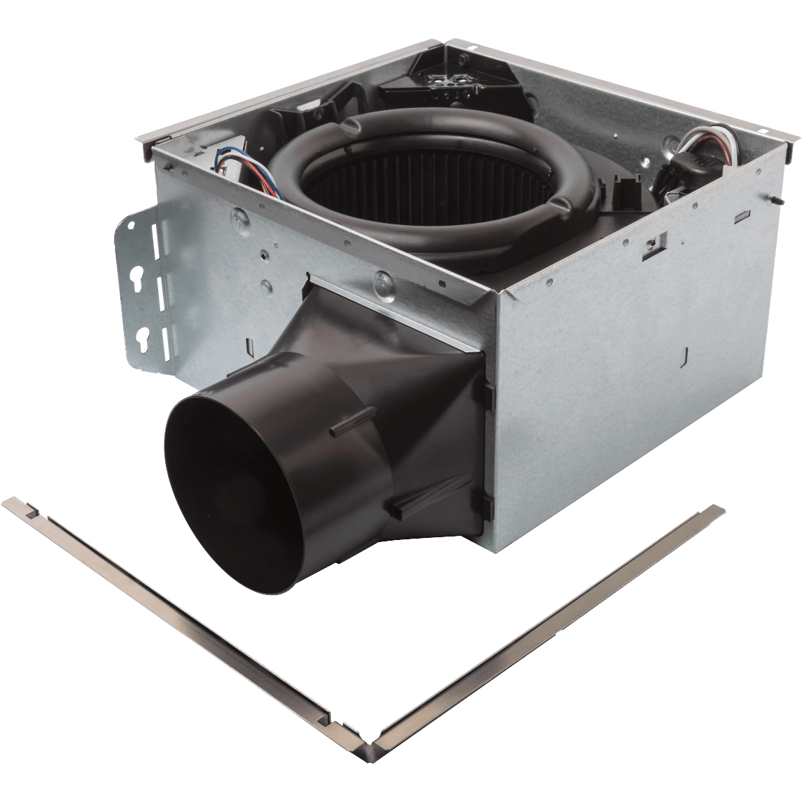 Broan Flex DC Series 50-100 CFM Bathroom Exhaust Fan with LED Light - What's Included