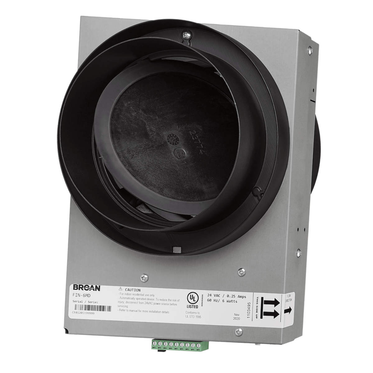 Broan Fresh-In Motorized Supply Damper (FIN-6MD)