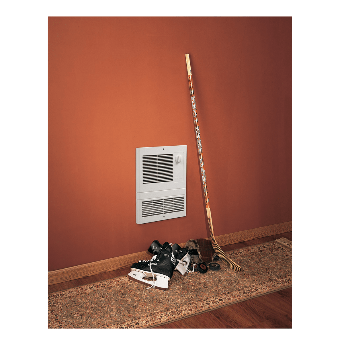 Broan High Capacity Wall Heater with Built-In Thermostat - Lifestyle