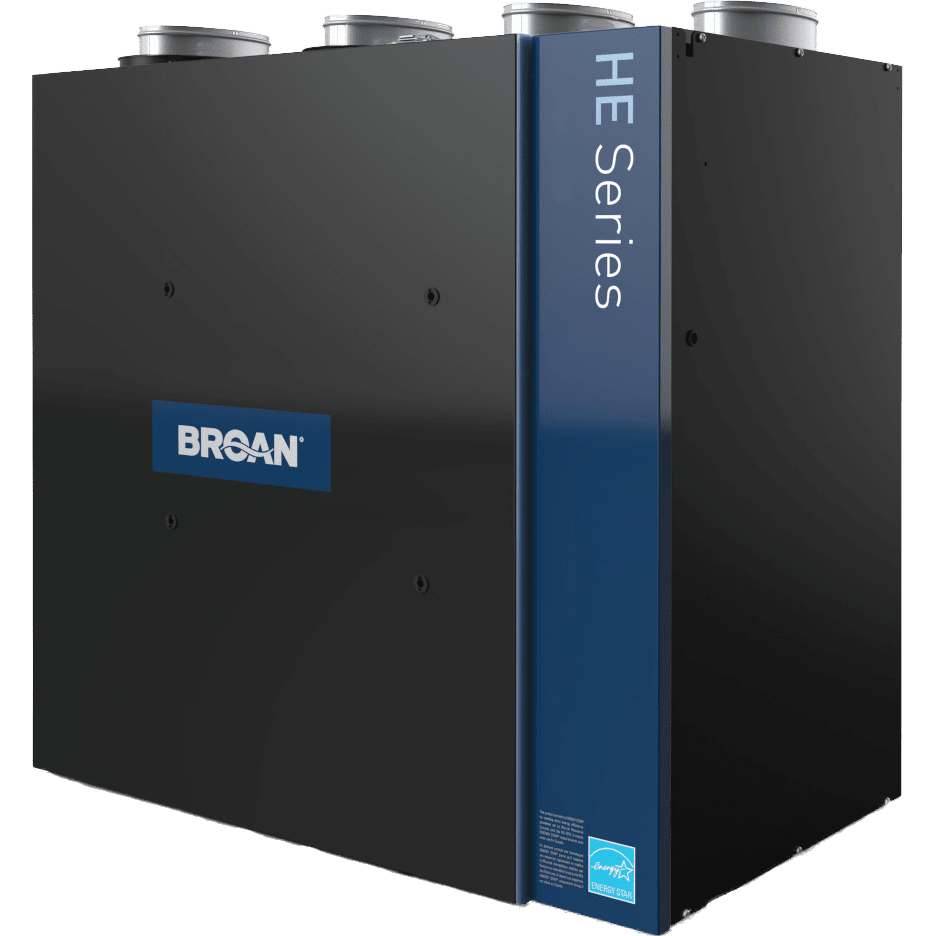 Broan High Efficiency 250 CFM Floor Mounted Heat Recovery Ventilator - Main