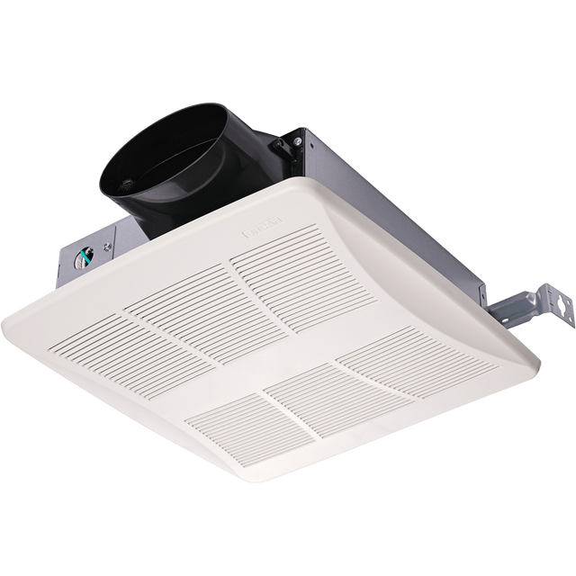 Broan LP510R Lo-Profile 50/80/100 Selectable CFM Bathroom Exhaust Fan - Main