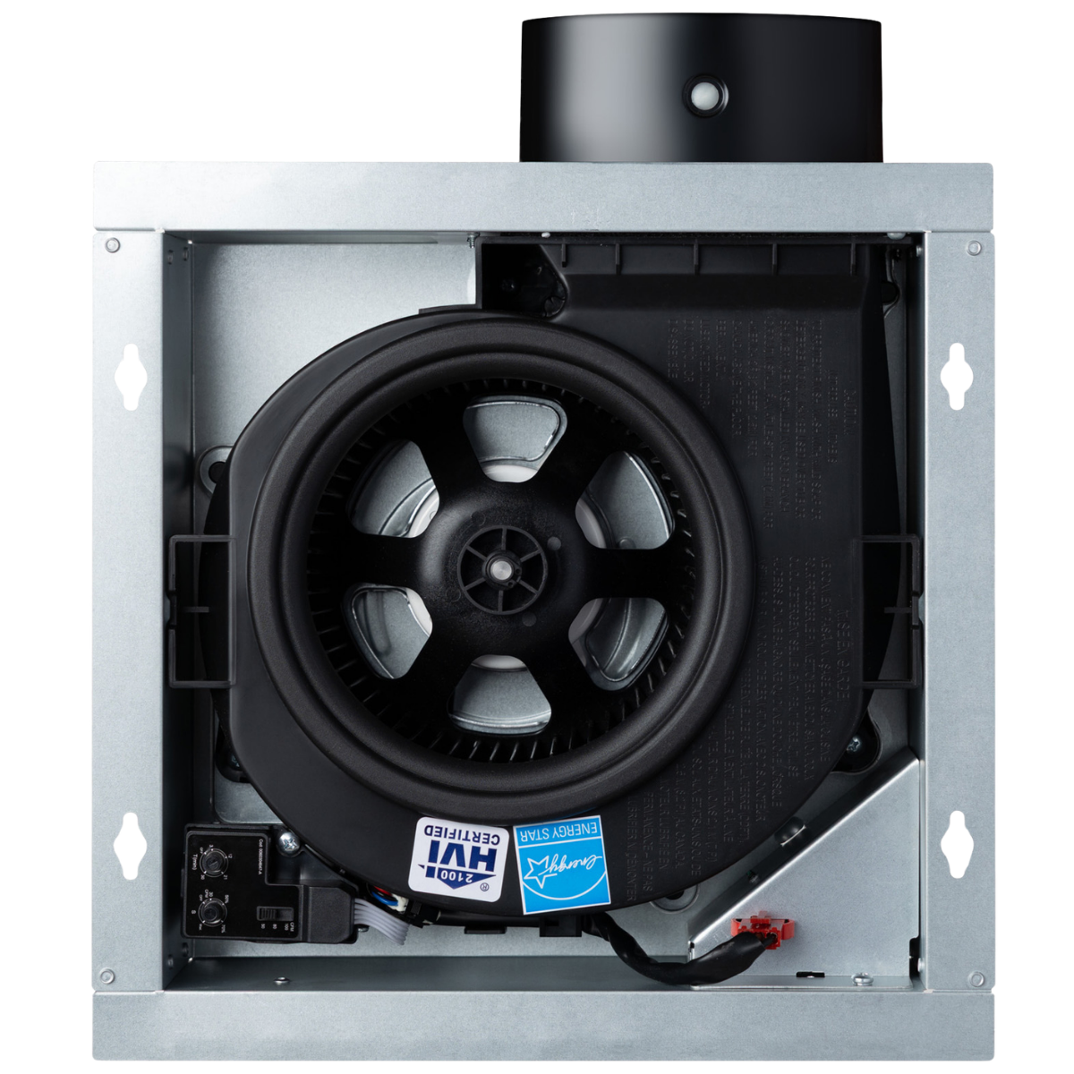 Broan LP510R2 Lo-Profile Gen 2 50-80-110 CFM Energy Star Bathroom Exhaust Fan - w/out Grill Angle
