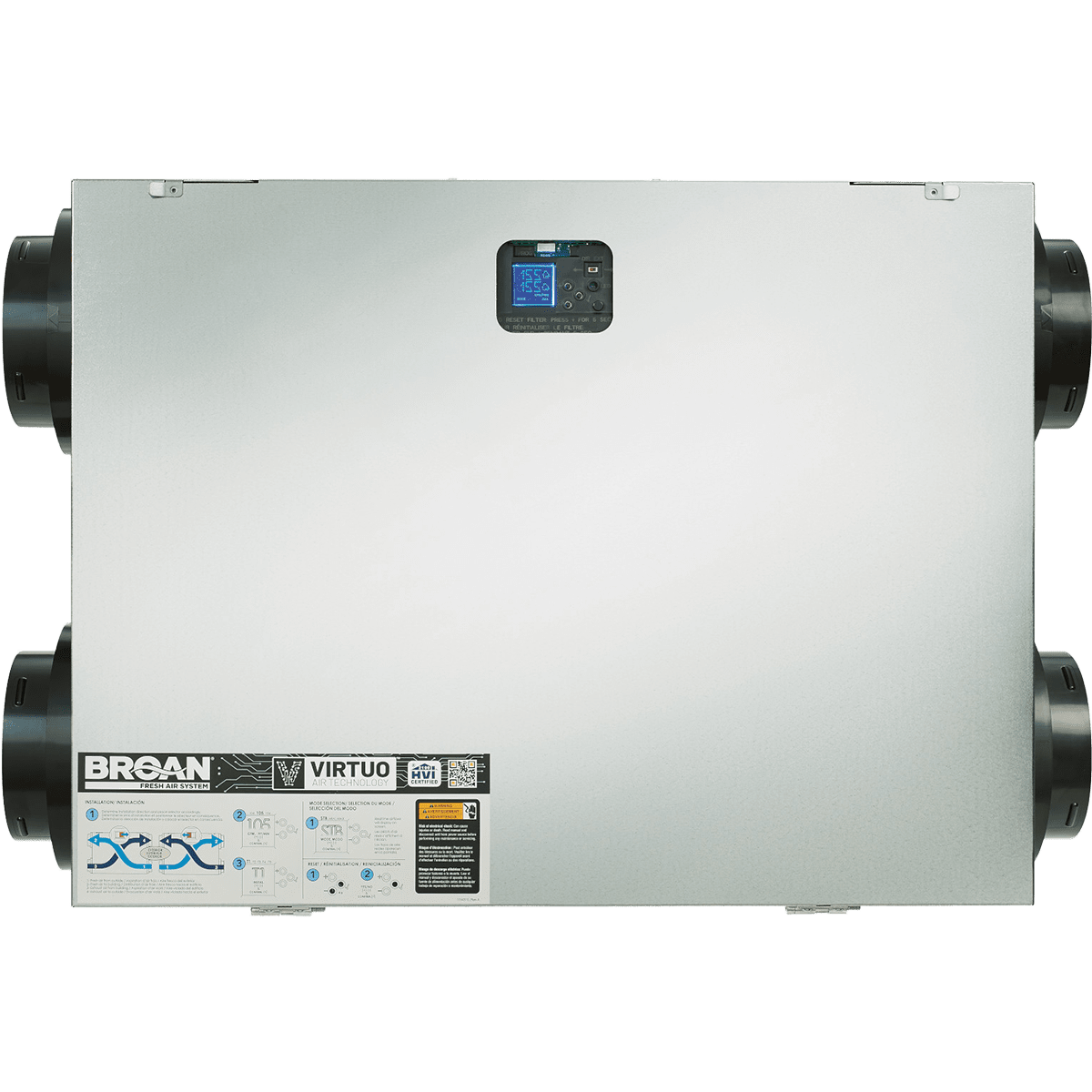 Broan ONE BLP150E75 Energy Recovery Ventilator Hardwired - Front