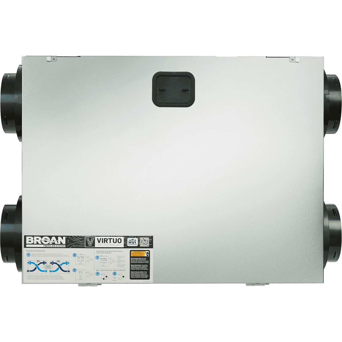 Broan ONE BLP150E75 Energy Recovery Ventilator Powercord - Front