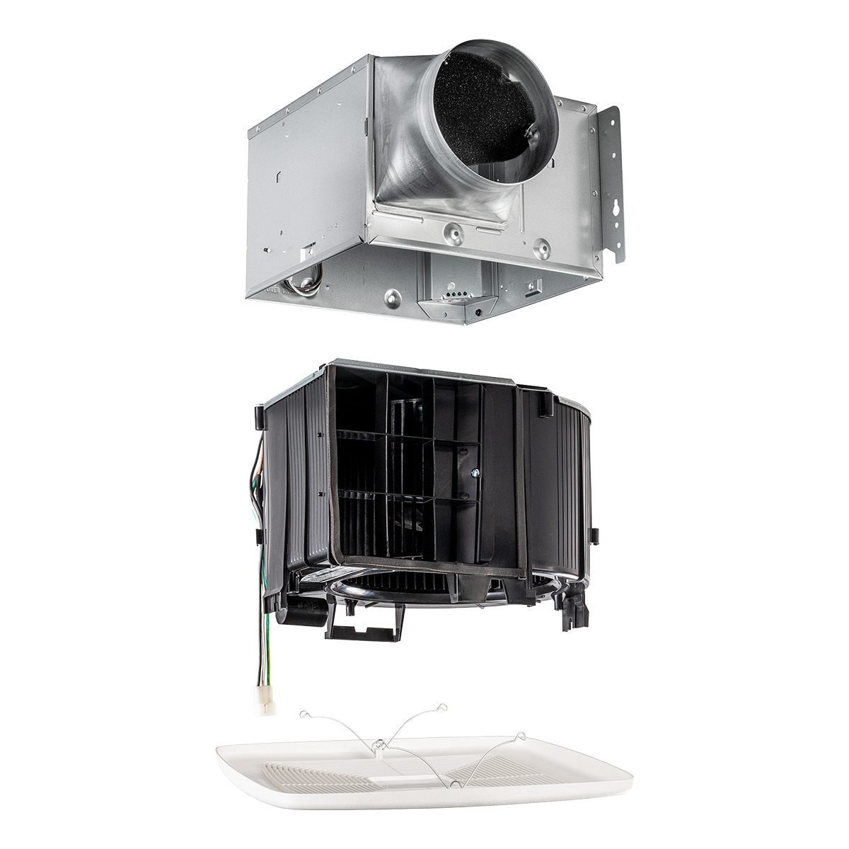 Broan QTXEG110 Bathroom Exhaust Fan - Exploded View
