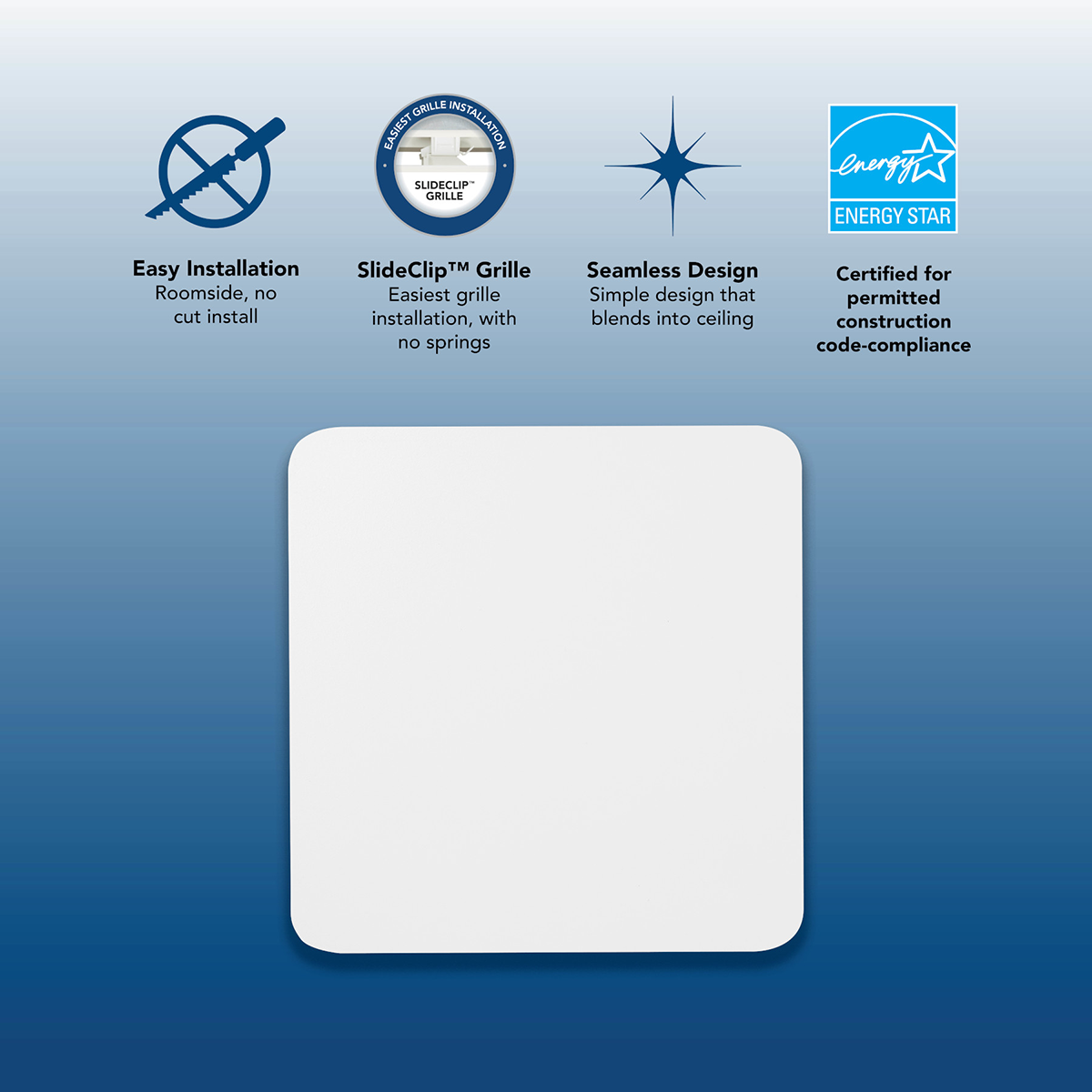 Broan Roomside Series BE8 Bathroom Exhaust Fan - Infographic 3