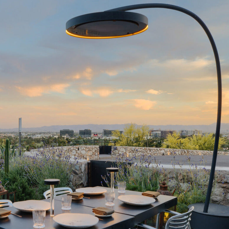 Bromic Eclipse Smart-Heat Portable Heater + Dimmable LED Lighting Rail