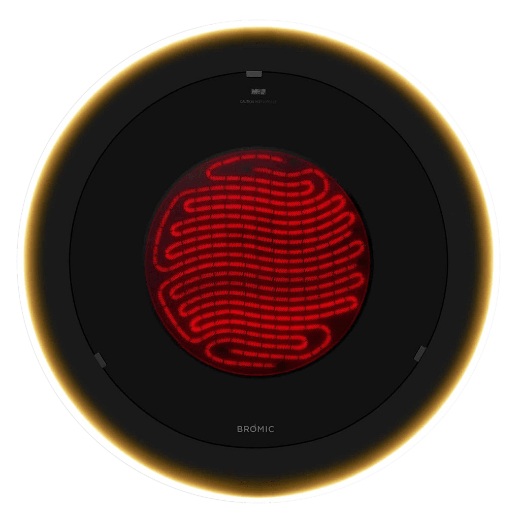 Bromic Eclipse Smart-Heat Portable Heater + Dimmable LED Lighting Rail - Inside View