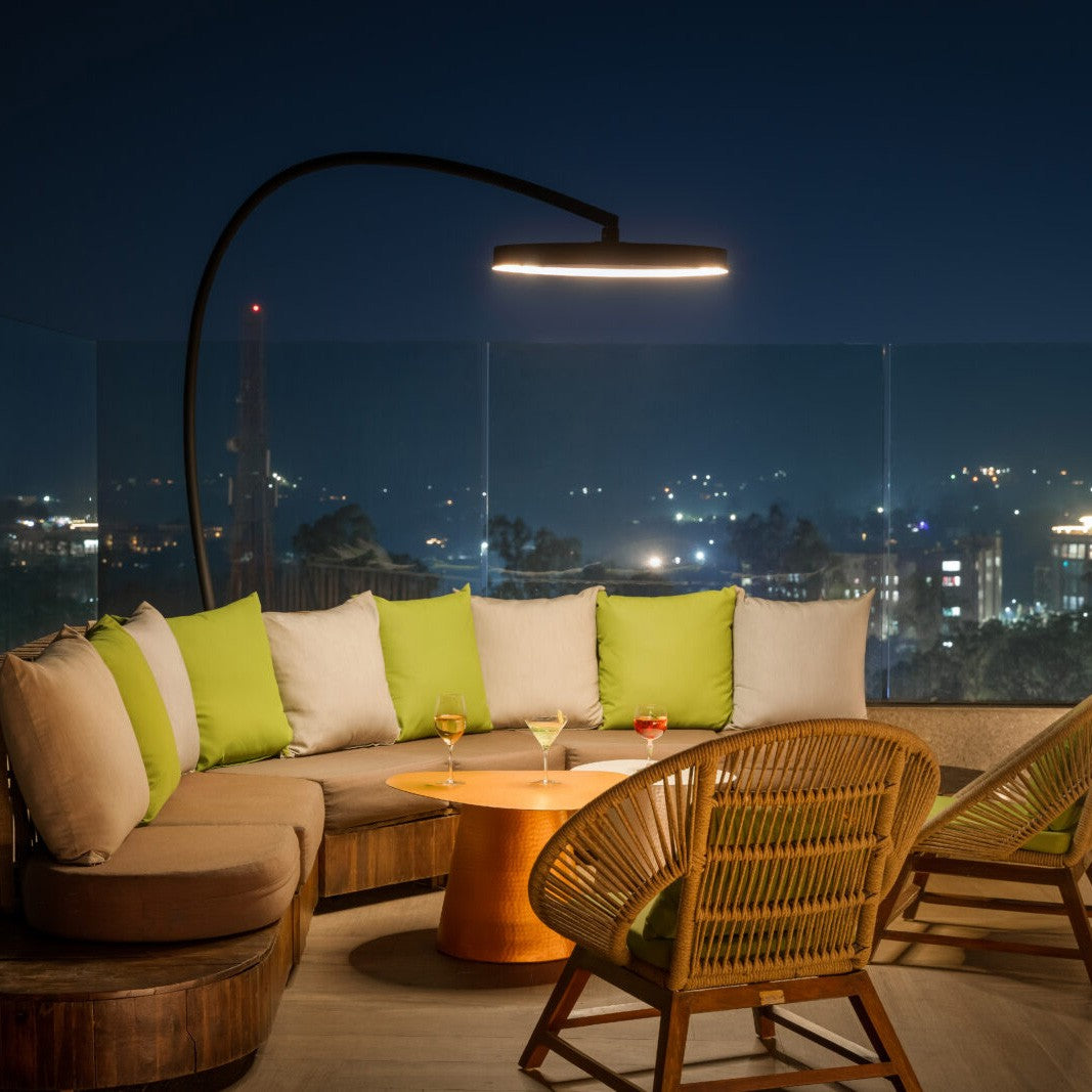 Bromic Eclipse Smart-Heat Portable Heater + Dimmable LED Lighting Rail