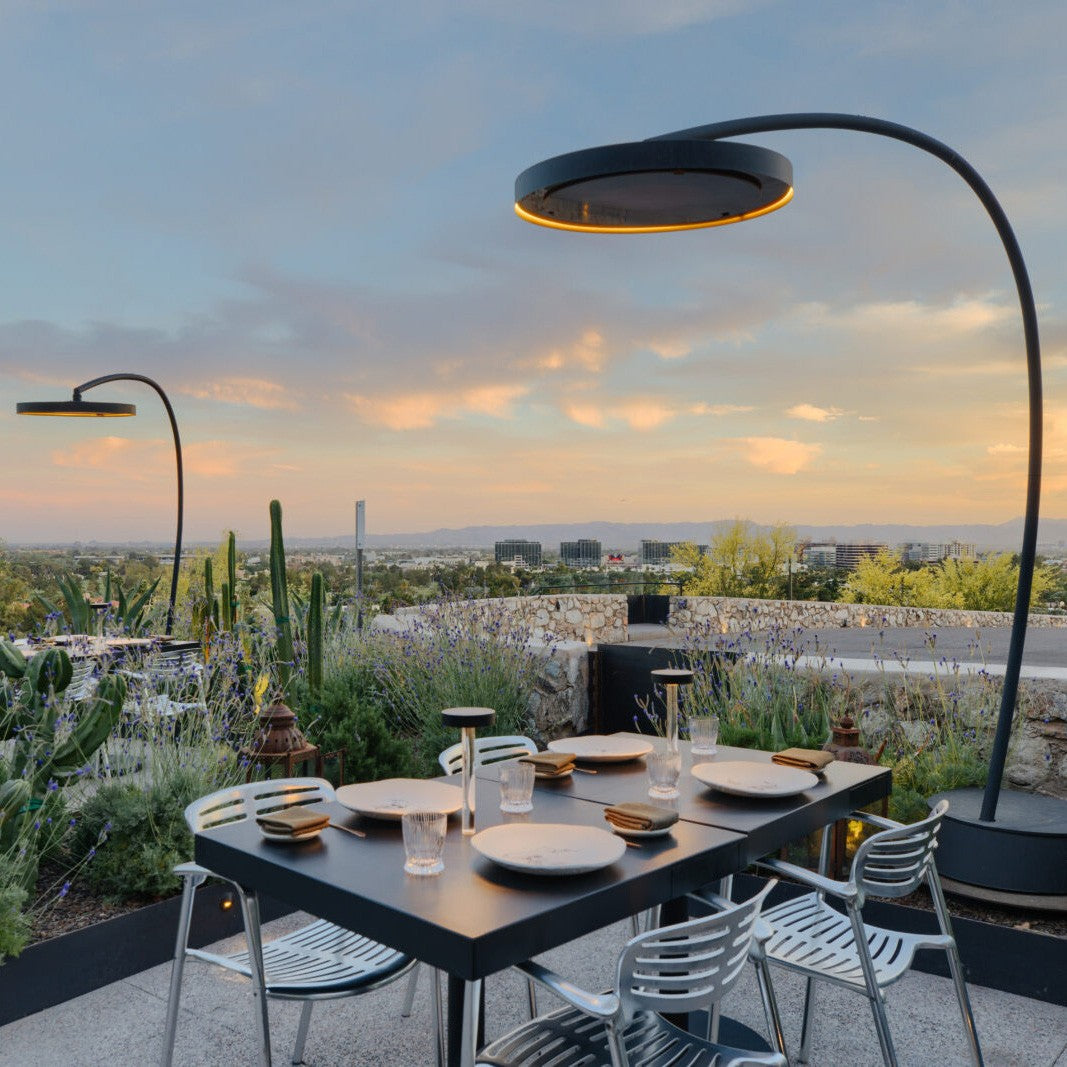 Bromic Eclipse Smart-Heat Portable Heater + Dimmable LED Lighting Rail