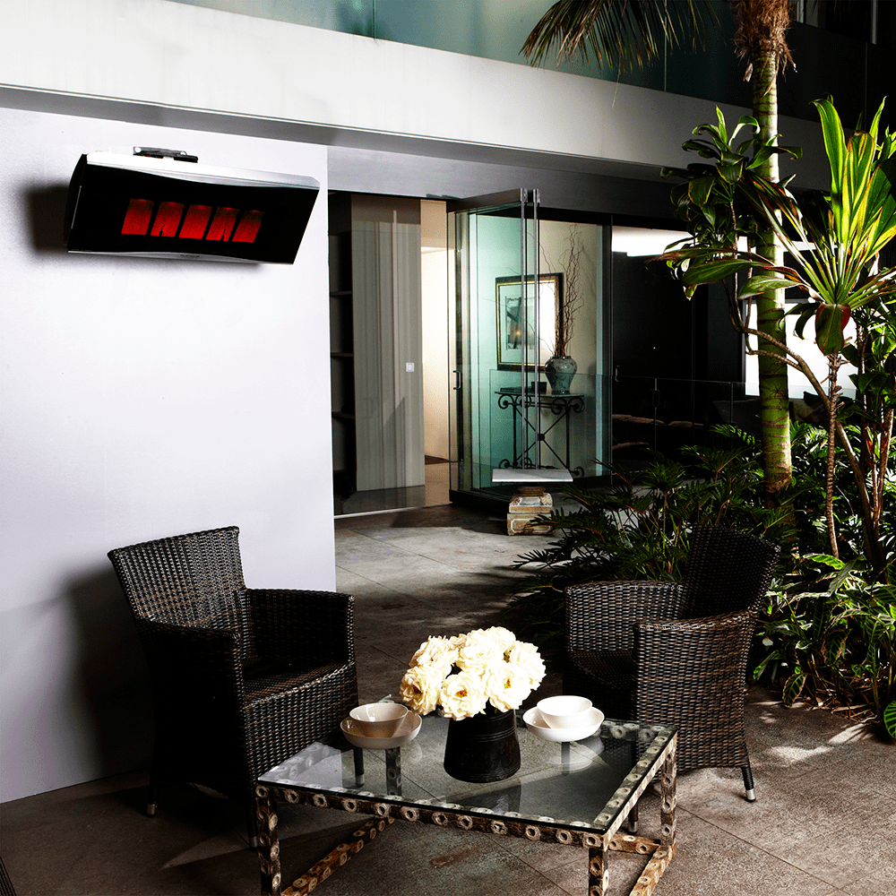 Bromic Platinum Smart Heat BH0110001 - installed on wall outside