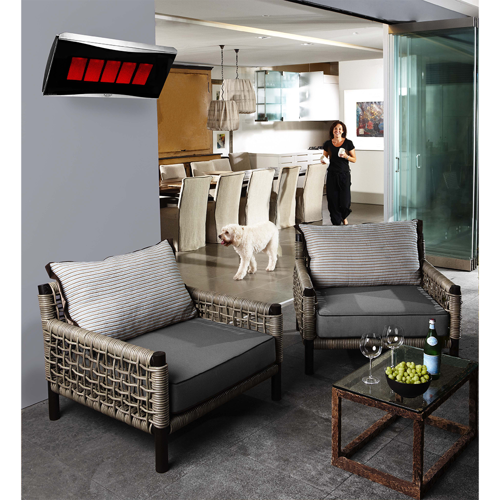 Bromic Platinum Smart Heat BH0110001 - installed on wall in living room