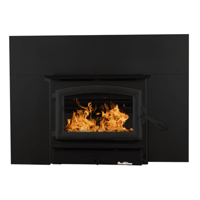 Buck Stove Model 21 NC Wood Burning Stove w/ Trim Kit - Black Main