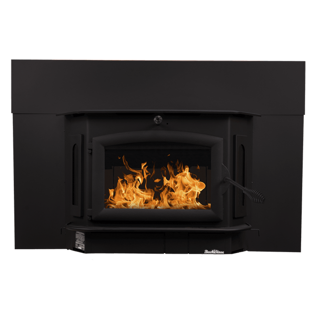 Buck Stove Model 91 Wood Burning Stove w/ Trim Kit - Black Main