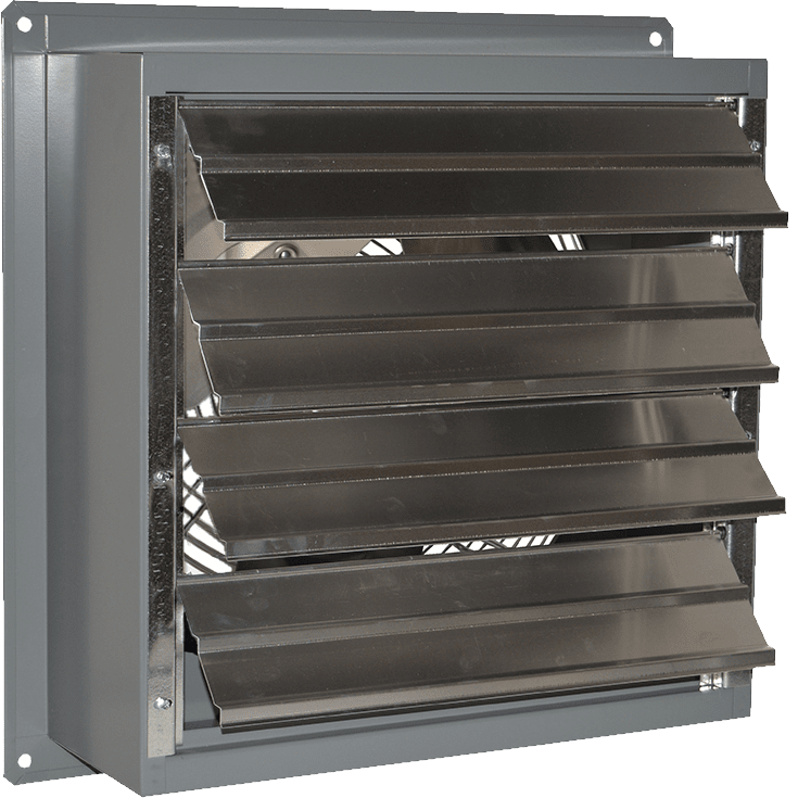 Canarm 16-in. Shutter Mounted Exhaust Fan - Variable Speed
