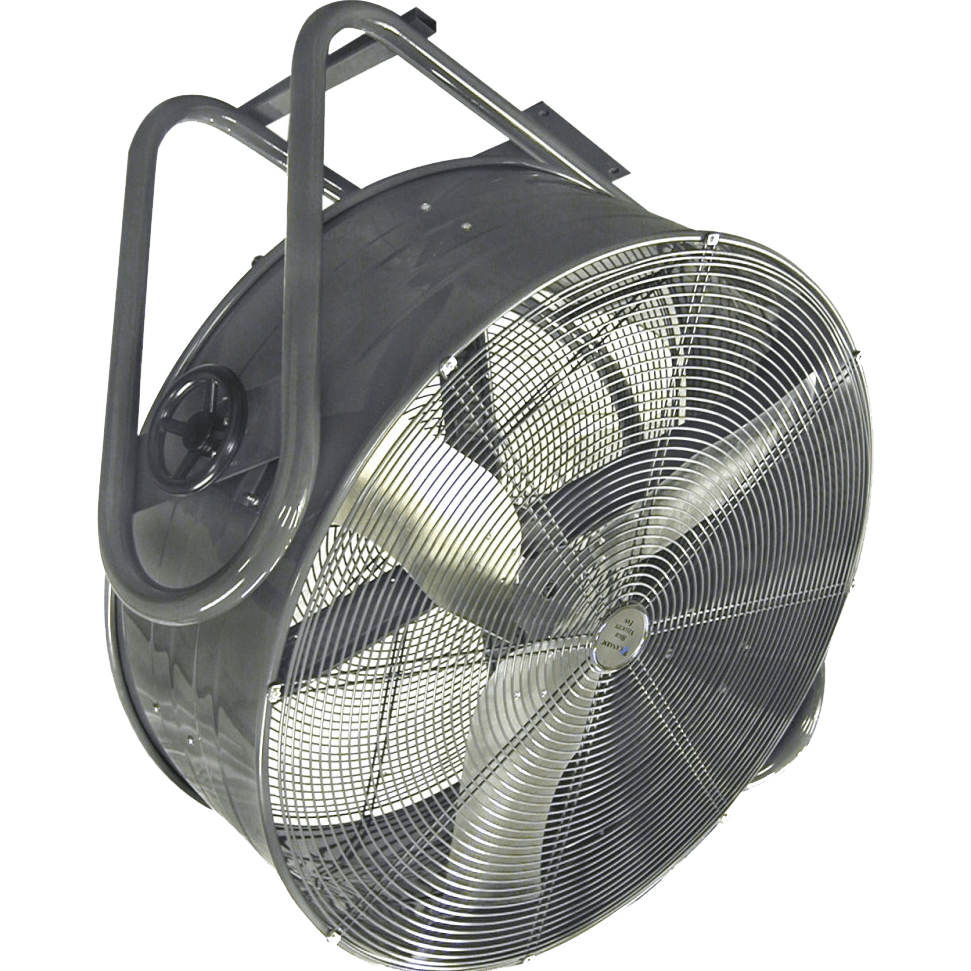 Canarm 2 Speed High Velocity Drum Fan - Ceiling Mountable