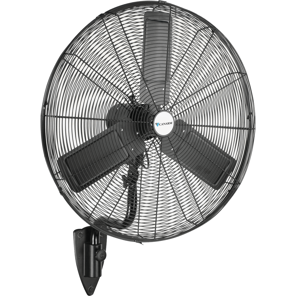 Canarm 3 Speed Oscillating Commercial Wall Mount Fan - 30-Inch