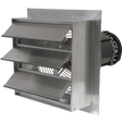 Canarm AX 12-In. Explosion Proof Aluminum Wall Mount Shutter Exhaust Fan - Single Phase - Main