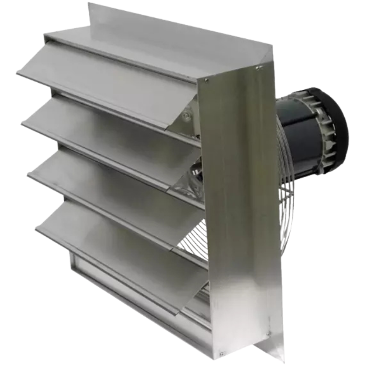 Canarm AX Series Direct Drive Shutter Mounted Aluminum Exhaust Fan - Angle 2