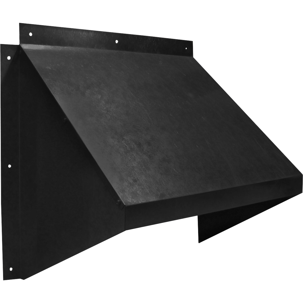 Canarm Black Powder Coated Fan Hood for XFS12 and XFS16 - Main