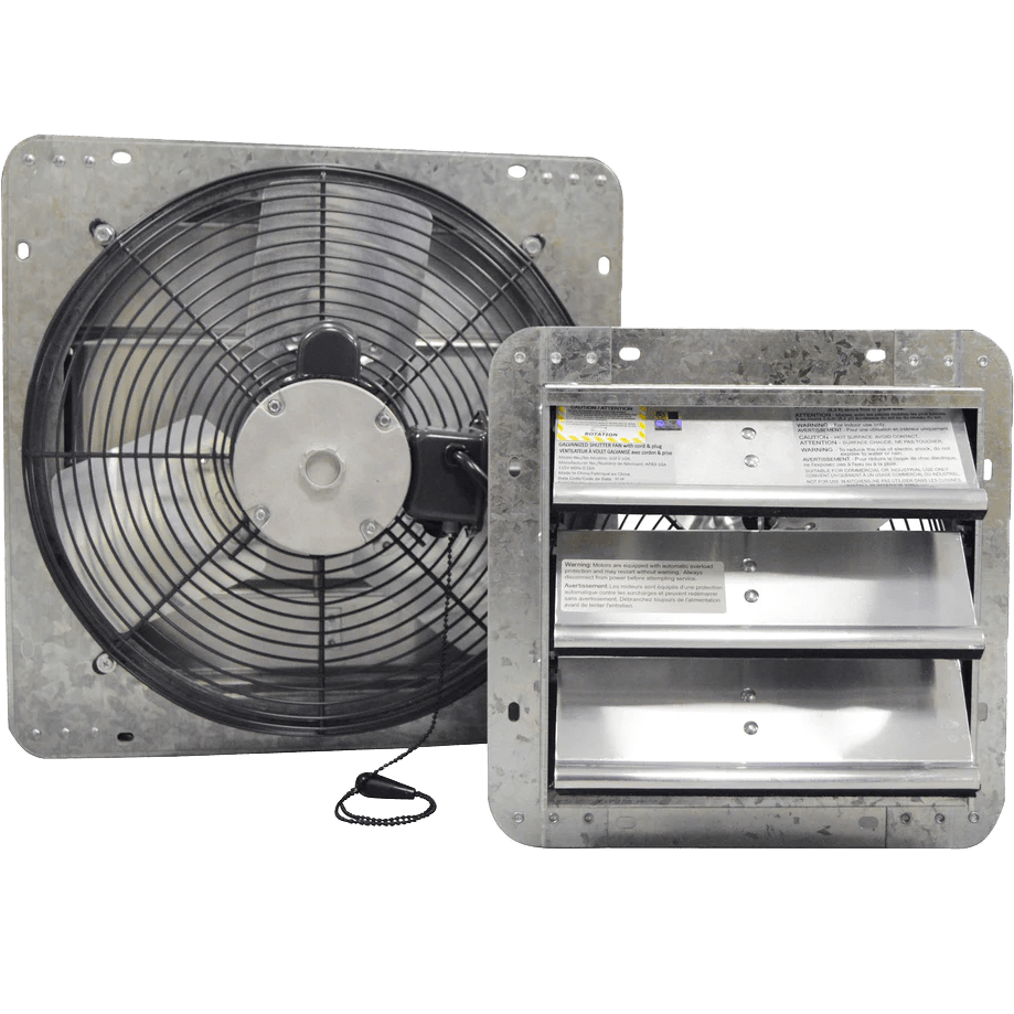 Canarm GSF Series 18-In. Galvanized Shutter Exhaust Fan - Main
