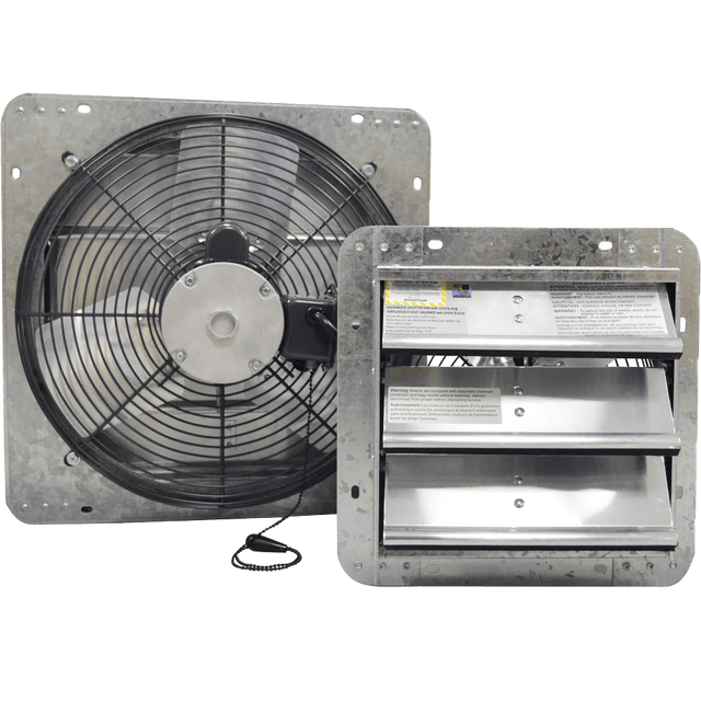 Canarm GSF Series 18-In. Galvanized Shutter Exhaust Fan - Main