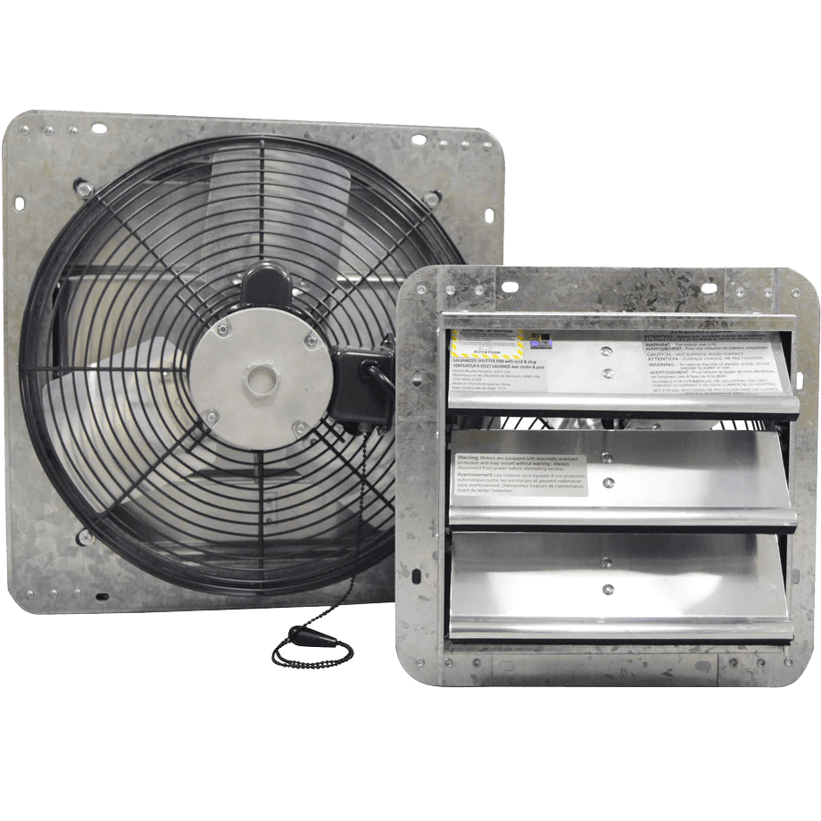 Canarm GSF Series 20-In. Galvanized Shutter Exhaust Fan - Main