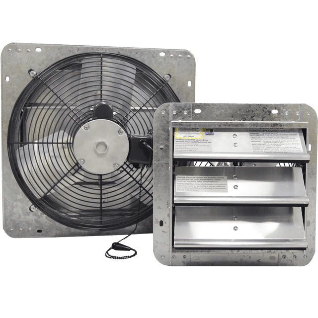 Canarm GSF Series 20-In. Galvanized Shutter Exhaust Fan - Main