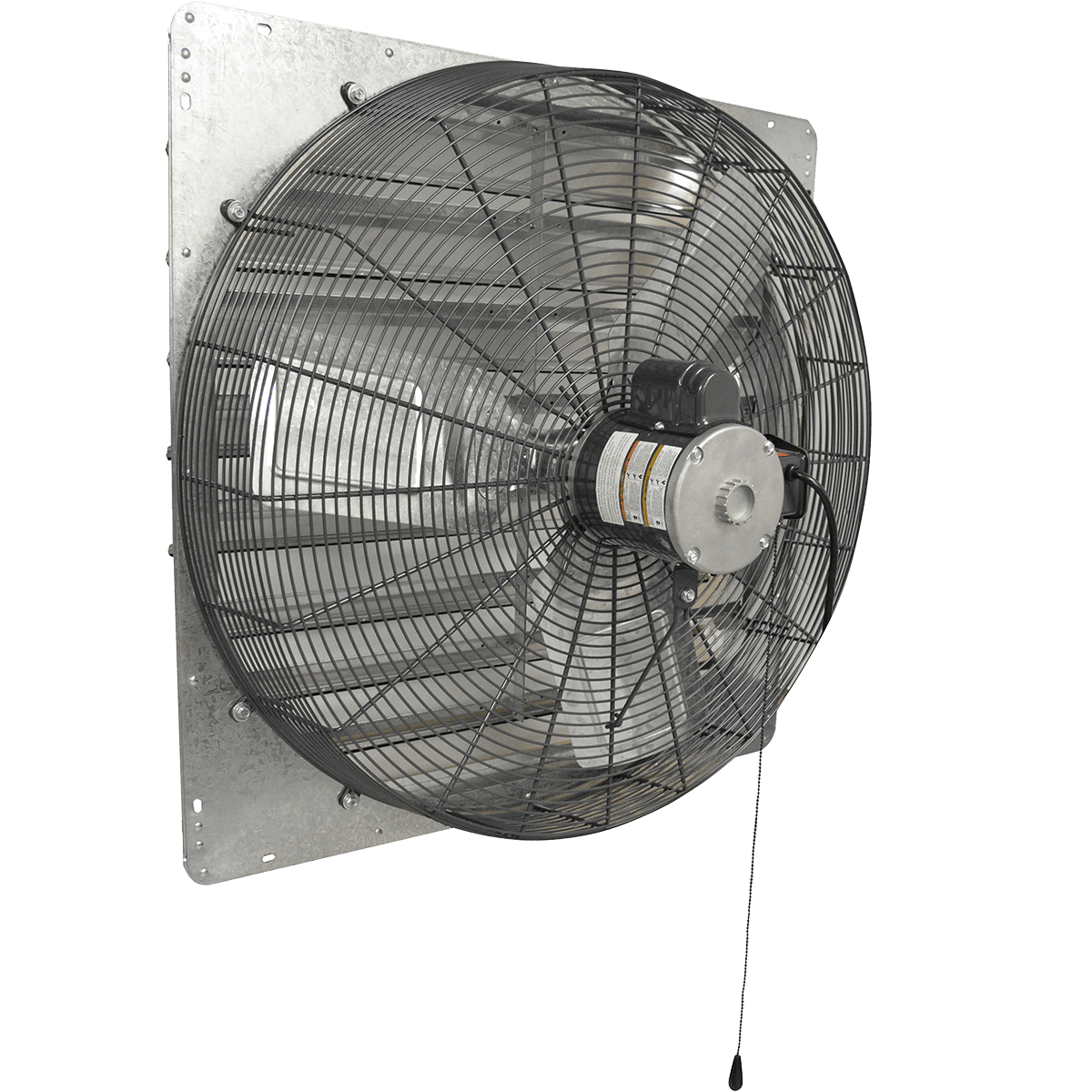 Canarm GSF Series 24-In. Galvanized Shutter Exhaust Fan - Back