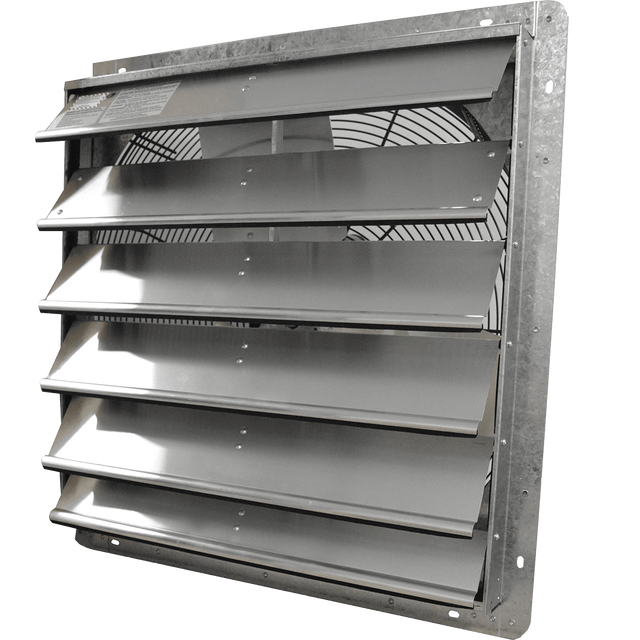 Canarm GSF Series 24-In. Galvanized Shutter Exhaust Fan - Main