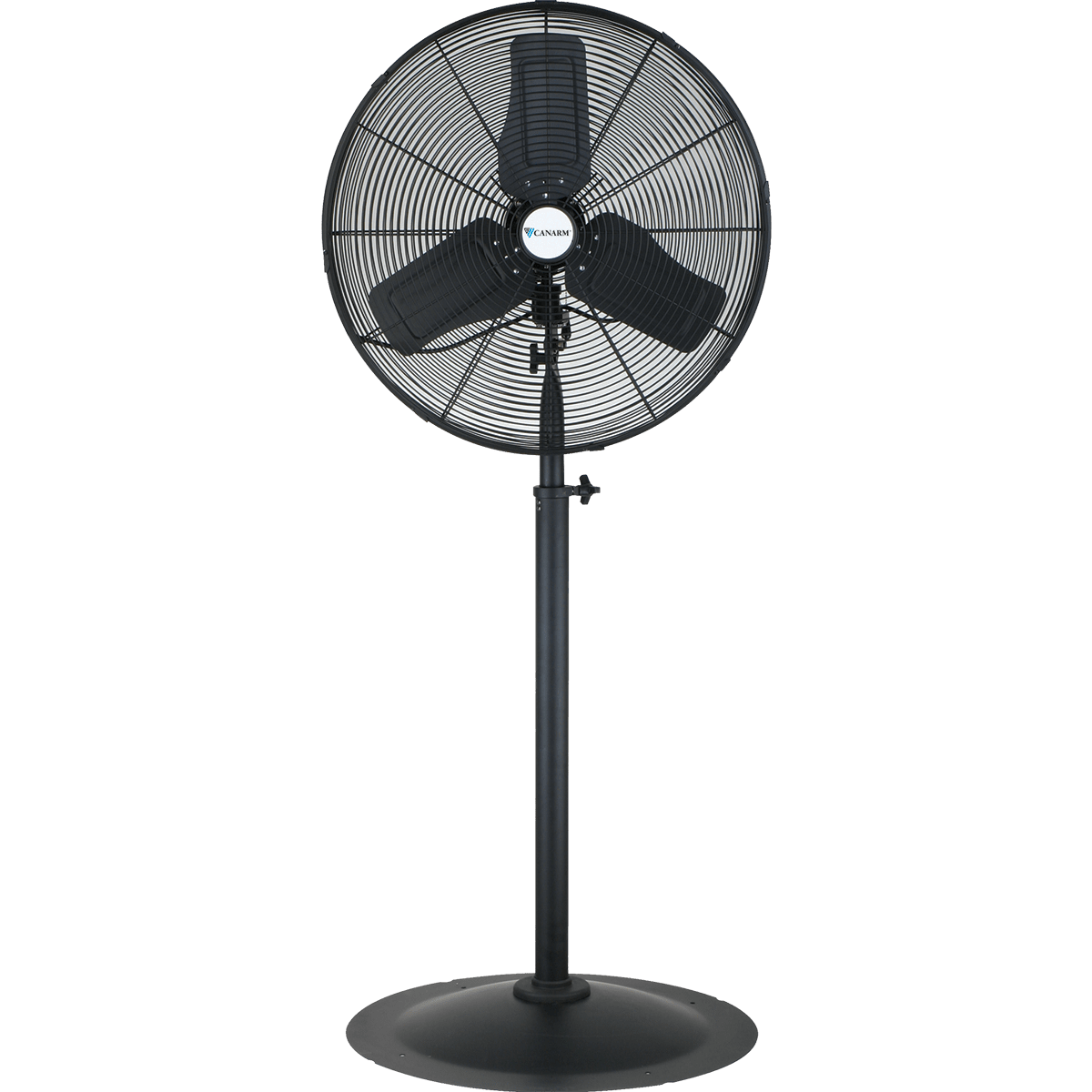 Canarm 3 Speed Oscillating Commercial Pedestal Fan - 24-Inch