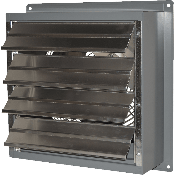 Canarm 16-in. Shutter Mounted Exhaust Fan - Two Speed