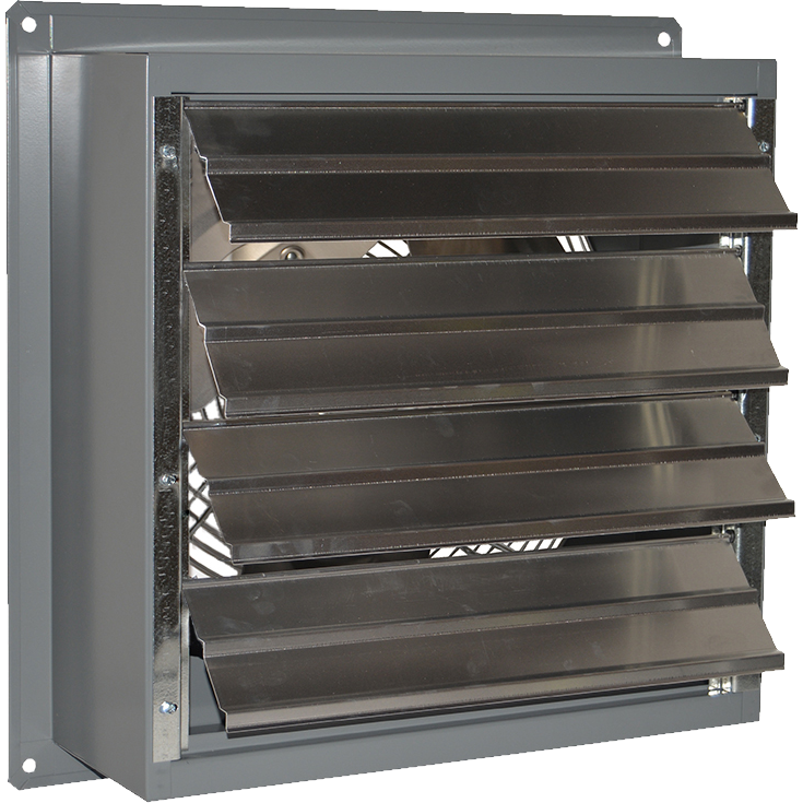 Canarm 18-in. Shutter Mounted Exhaust Fan - Variable Speed