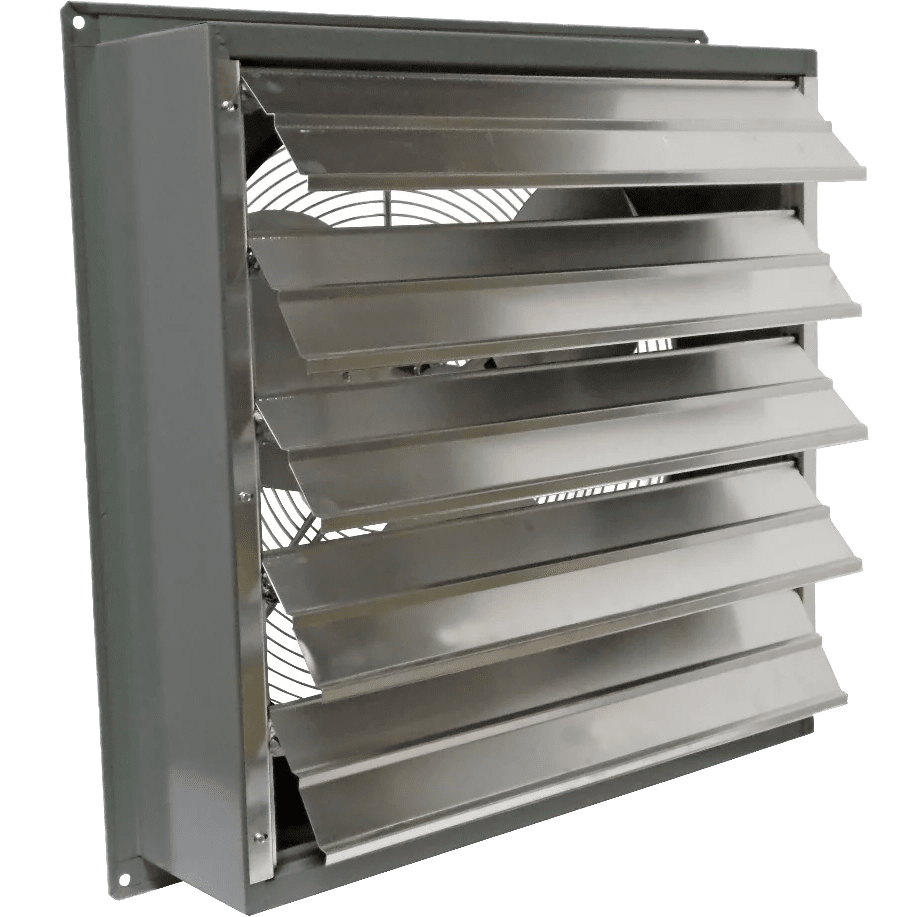 Canarm SD08-XPF Explosion Proof Wall Mount Shutter Exhaust Fan - Main