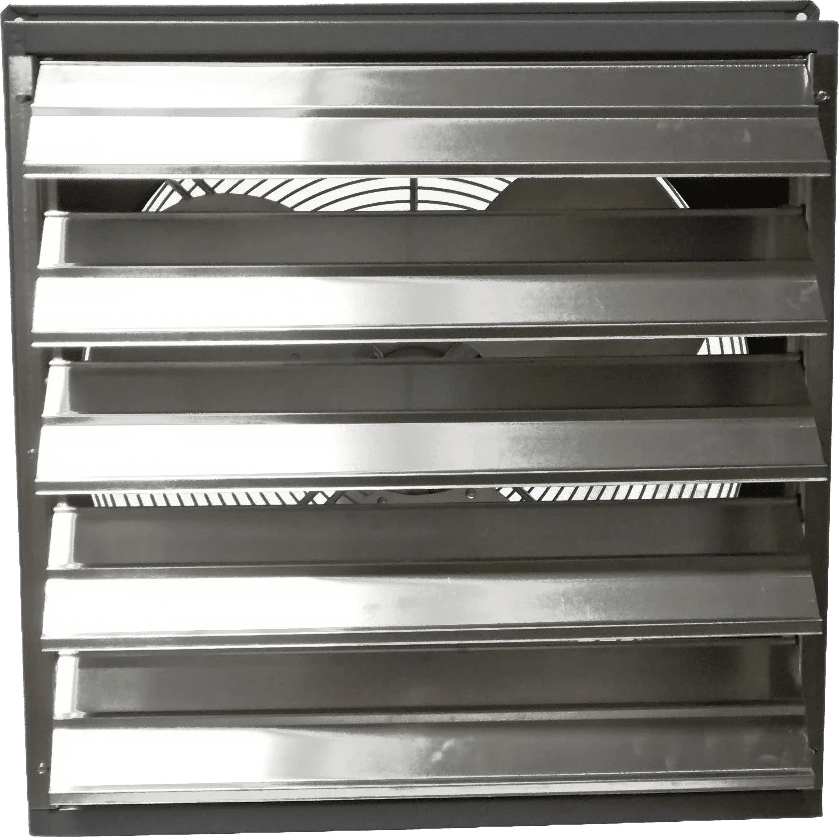 Canarm SD10-XPF Explosion Proof Wall Mount Shutter Exhaust Fan - Front